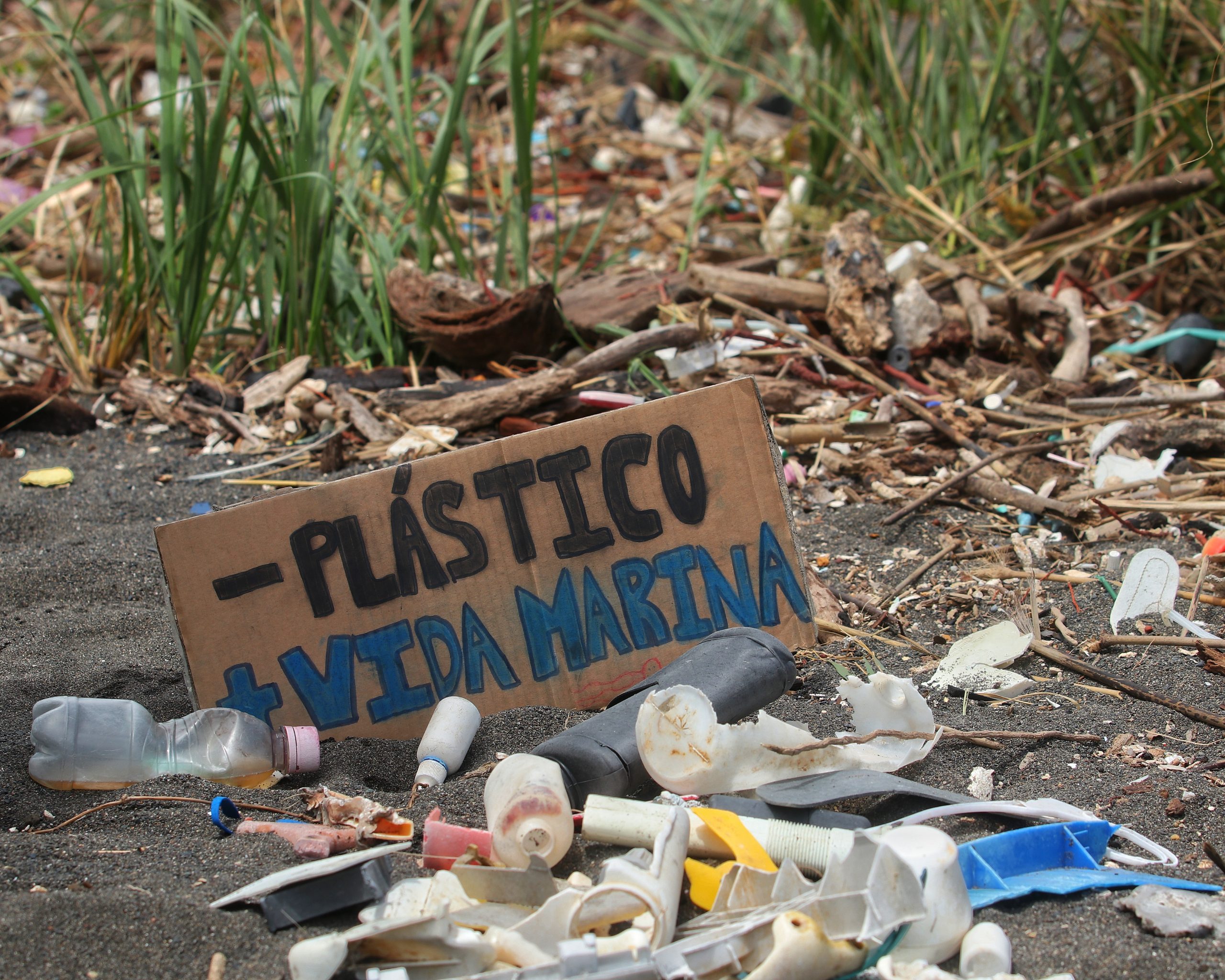 Basura en río